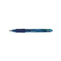 Q-Connect Retractable Ballpoint Pen 4 Colour (Pack of 10) KF01938