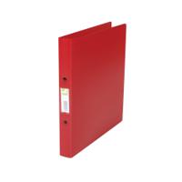 Q-Connect 2 Ring Binder A4 25mm Polypropylene Red KF02008