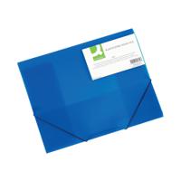 Q-Connect Elasticated Folio A4 Blue KF02312