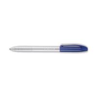 Q-Connect Grip Stick Ballpoint Pen Medium Blue (20 Pack) KF02458