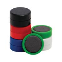 Q-Connect Magnet 25mm Assorted Pk 10 KF02643