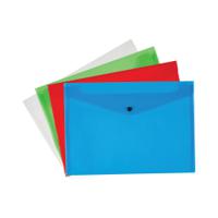 Q-Connect Document Folder Polypropylene A4 Assorted KF03599 Pack of 12