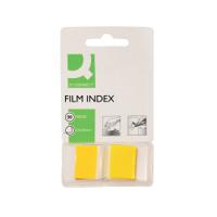 Q-Connect Page Marker 1 Inch Yellow KF03634 Pack of 50