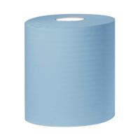 2WORK CFEED ROLL 2-PLY 150M BLUE PK6