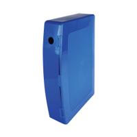 Q-Connect Box File Foolscap Polypropylene Blue