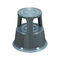 Q-CONNECT METAL STEP STOOL DARK GREY