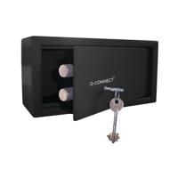 Q-CONNECT KEY-OPERATED SAFE 6L BLK
