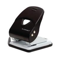 HEAVY DUTY METAL HOLE PUNCH BLACK
