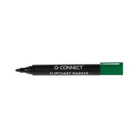 FLIPCHART MARKER BULLET 2MM GRN PK10