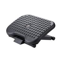 Q-CONNECT HEIGHT ADJ FOOTREST BLACK
