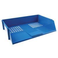 Q-Connect Wide Entry Letter Tray Blue KF21689