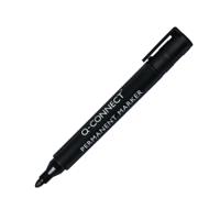 Q-Connect Permanent Marker Bullet Tip Black KF26045