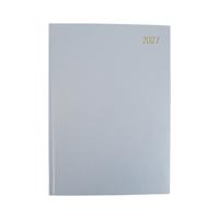 DESK DIARY 2 PPD A4 GREY 2027