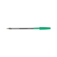 Q-Connect Ballpoint Pen Medium Green (Pack of 20) KF34045