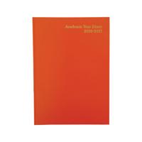 ACADEMIC DIARY WTV A4 ORANGE 2026-27