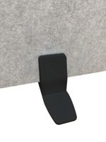 MOUNTED HOLDER FOR DESK MTD SCRN BLK