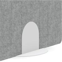 PET METAL STAND FOR FLRS SCREEN WHT