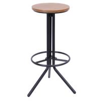 TRINE WOODEN STOOL