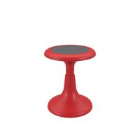 TITAN JUNIOR WOBBLE STOOL 380MM RED