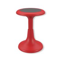 TITAN SENIOR WOBBLE STOOL RED