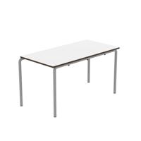 CRUSH BENT FRAME TABLE 1200 WHT/GREY