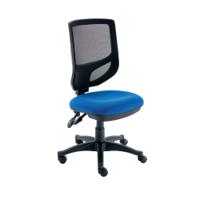 Polaris Nesta Mesh Back Operator Chair 2 Lever 590x900x1050mm Royal Blue KF77952