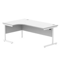 ASTIN RDL LH DESK 1800X1200X730 WHT