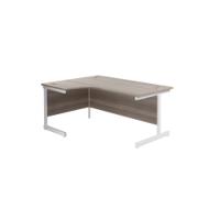 JEMINI RDL LH CANTILEVER DESK G/OAK