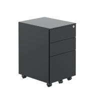 JEMINI STANDARD PEDESTAL STEEL BLACK