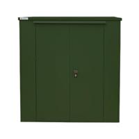 HARROGATE 6X6 METAL SHED FIR GREEN