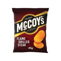 MCCOYS FLAME GRILLED STEAK 45G PK36