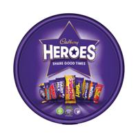 CADBURY HEROES CHOCS TUB 550G