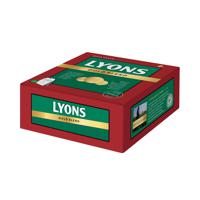 LYONS GOLD BLEND TAG TEA BAGS PK100