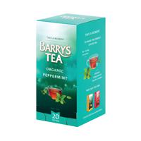 BARRYS ORGANIC PEPPERMINT TEA PK20