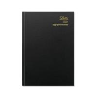 LETTS DESK DIARY WTV A5 BLK 2027