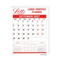 LETTS LARGE MONTHLY PLANNER 2027