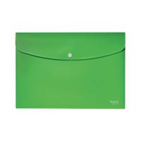 LEITZ RECYCLE DOC WALLET A4 GRN PK10