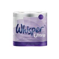 TOILET ROLLS 3-PLY WHISPER ULT PK40