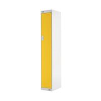 SINGLE COMPARTMENT LOCKER 450 YELLOW