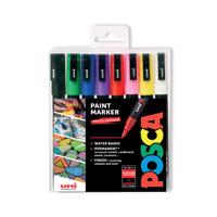 POSCA PC-3M PAINT MRKR ASST STD PK8