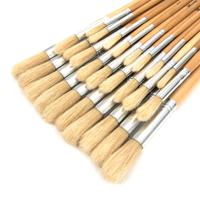 HOG HAIR RND HEAD PAINT BRUSH PK30