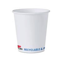 MYCAFE PAPER WTR CUPS 7OZ WHT PK1000