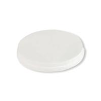 MYCAFE PAPER CUP LID 8OZ WHT PK100