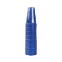 MYCAFE WATER CUP PP 20CL BLUE PK50