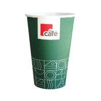 MYCAFE DBL WALL PPR HOT CUP 16OZ P25