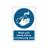WASH HANDS BEFORE SIGN PP 200X300