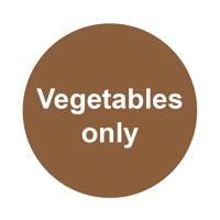 VEGETABLES SIGN SAVE VNL 100X100