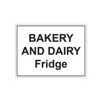 BAKERY DAIRY SIGN SAVE VNL 150X200