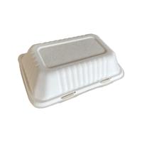 BAGASSE MEAL BOX 9X6 INCH PK250