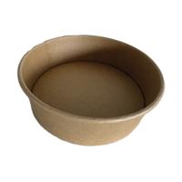 ROUND KRAFT BOWL 1300ML PK300
